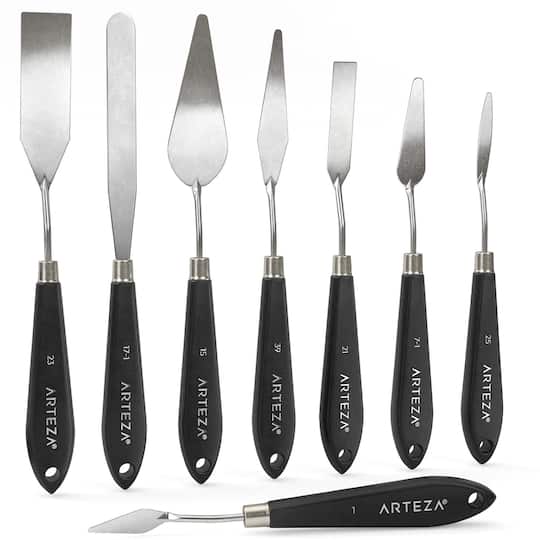 Arteza&#xAE; 8 Piece Palette Knives Set
